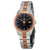 Rado HyperChrome Black Dial Automatic Ladies Two Tone Watch R32087152