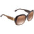 Roberto Cavalli Brown Mirror Square Sunglasses RC1041 50G 58