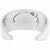 Calvin Klein Gloss White Enamel Dial Large Cuff Ladies Watch K6003101