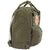 Fjallraven Kanken Mini Kids Backpack- Green-Folk Pattern