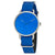 Calvin Klein Even Blue Dial Blue Leather Mens Watch K7B211VN