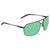 Costa Del Mar Pilothouse Green Mirror Polarized Plastic Aviator Sunglasses PLH 11 OGMP