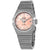 Omega Constellation Pink Mother of Pearl Diamond Dial Automatic Ladies Watch 123.15.27.20.57.002