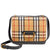 Burberry Small Vintage Check D-Ring Crossbody Bag- Black/Antique Yellow