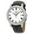 Tissot Carson White Dial Black Leather Mens Watch T0854101601300