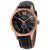 Tissot T-Gold Classic Black Dial Automatic Mens Leather Watch T912.428.46.058.00