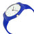 Swatch Bluesounds White Dial Blue Silicone Mens Watch SUON127