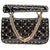 Valentino Small Patent Rockstud Spike Bag- Black