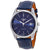 Longines Master Automatic Blue Dial Blue Leather Mens Watch L27934920