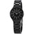 Rado True Thinline Black Dial Black Ceramic Ladies Watch R27742162