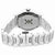 Ebel X-1 Silver Dial White Ceramic and Steel Ladies Watch 1216129