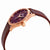 Charmex Tobacco Dial Brown Leather Ladies Watch 6383