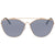 Tom Ford Jacquelyn Grey Mirror Cat Eye Sunglasses FT0563 28C