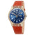 Swatch Vent Brulant Blue Dial Mens Watch SUOK709