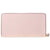 Tory Burch Robinson Zip Continental Wallet- Shell Pink