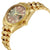 Rolex Datejust Black Mother Of Pearl Diamond Dial Ladies 18K Yellow Gold President Watch 178278BKMDP