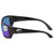 Costa Del Mar Fantail Global Fit Blue Mirror 580P Polarized Wrap Mens Sunglasses TF 11GF OBMP