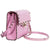 Valentino Small Rockstud Crossbody Bag- Giacinto Pink