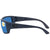 Costa Del Mar Fantail Blue Mirror Polarized Plastic Rectangular Sunglasses TF 14 OBMP