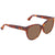 Gucci Brown Square Ladies Sunglasses GG0097SA 002 58