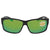 Costa Del Mar Cut Green Mirror Polarized Plastic Square Sunglasses UT 47 OGMP