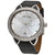 Ulysse Nardin Jade 18kt White Gold Mother of Pearl Diamond Dial Automatic Ladies Black Satin Watch 3100-125BC02/991