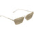 Oliver Peoples Evey Taupe Flash Mirror Rectangular Ladies Sunglasses OV1244S 50356G 59