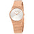 Calvin Klein Whirl Quartz Silver Dial Rose Gold-tone Ladies Watch K8A23646