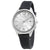 Citizen Chandler Silver Dial Black Silicone Ladies Watch FE6100-16A