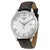 Tissot Tradition Silver Dial Brown Leather Mens Watch T063.610.16.038.00