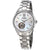 Bulova Diamond Silver Dial Stainless Steel Ladies Watch 96P181