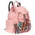 Burberry Medium Beasts Rucksack- Blossom Pink