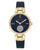 Anne Klein Navy Dial Ladies Leather Watch AK/3380NMNV