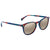 Oliver Peoples Finley ESQ. Sun Grey Gold-tone Mirror Round Unisex Sunglasses OV5298SU 162139 51