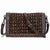 Prada Wool and Leather Embellished Crossbody - Cocoa
