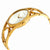 Calvin Klein Round Silver Dial Yellow Gold PVD Ladies Watch K5U2M546