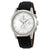 S Coifman Silver Dial Black Leather Mens Watch SC0260