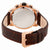 Orient Sport Chronograph Brown Dial Mens Watch FTW03003T