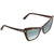 Tom Ford VALESCA Blue Gradient Mirror Cat Eye Ladies Sunglasses FT0555-52X