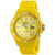 Madison Candy Time Yellow Dial Yellow Silicone Unisex Watch U4167-02-2