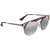 Prada ABSOLUTE ORNATE Light Blue Silver Shaded Cat Eye Ladies Sunglasses PR 53US C135R0 42